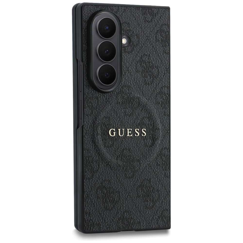 Guess 4G Classic MagSafe dėklas Samsung Galaxy Z Fold 8 Ultra - juodas
