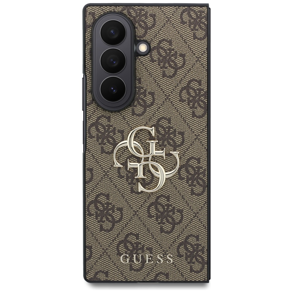 Dėklas Guess Big 4G Logo Samsung Galaxy Z Fold 8 Ultra - rudas