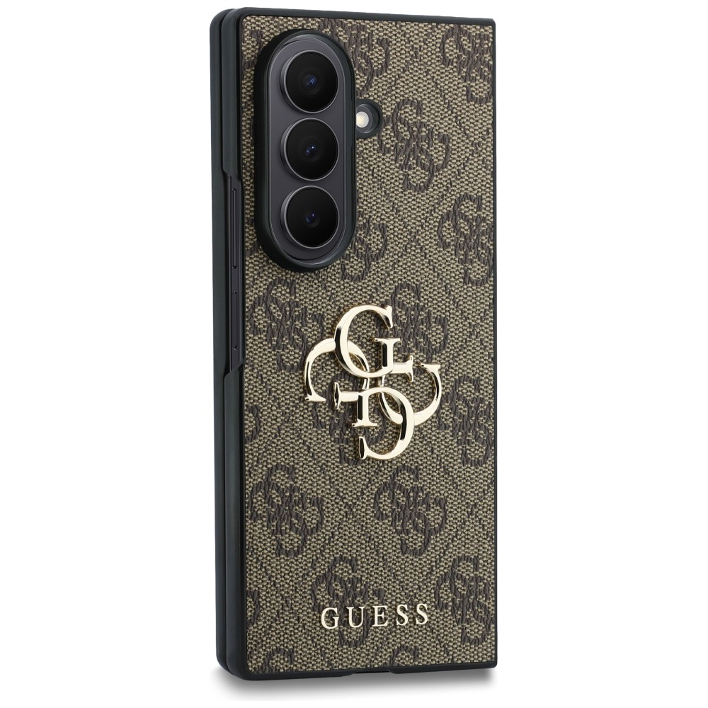 Dėklas Guess Big 4G Logo Samsung Galaxy Z Fold 8 Ultra - rudas