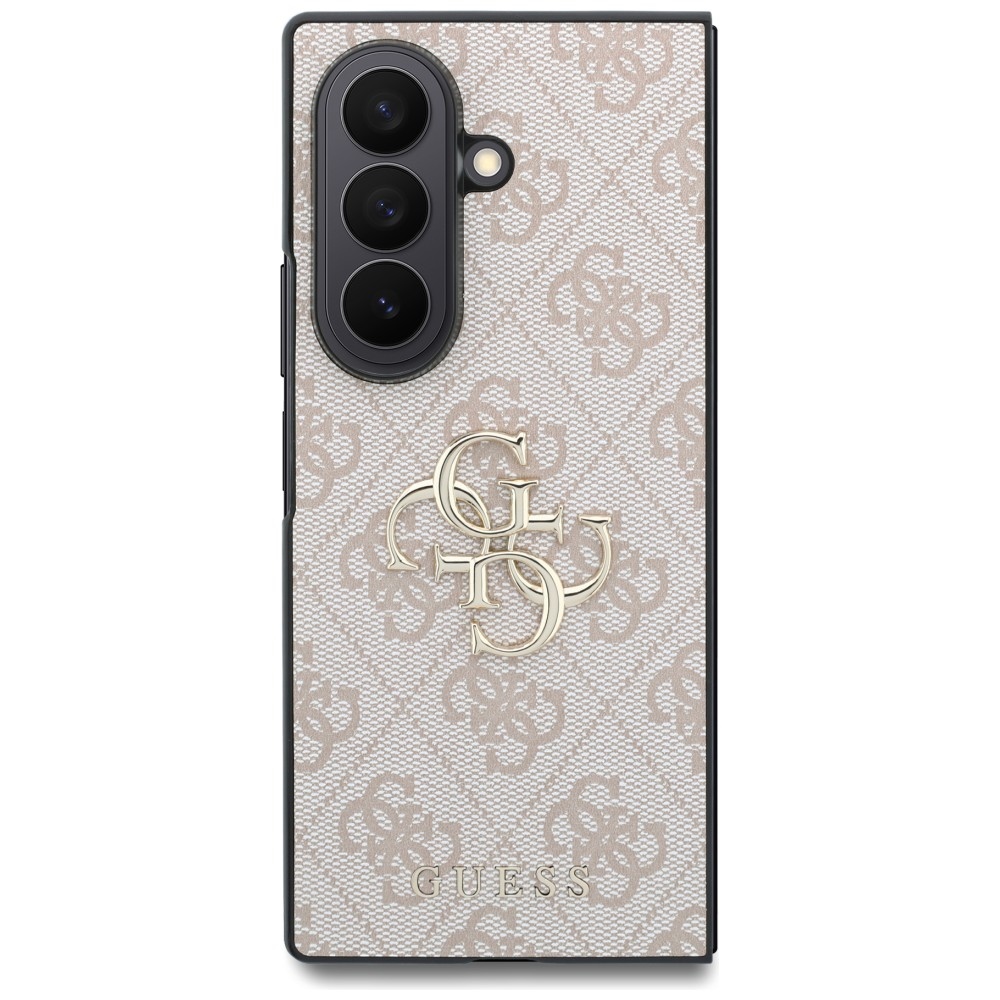 Dėklas Guess Big 4G Logo Samsung Galaxy Z Fold 8 Ultra - rožinis
