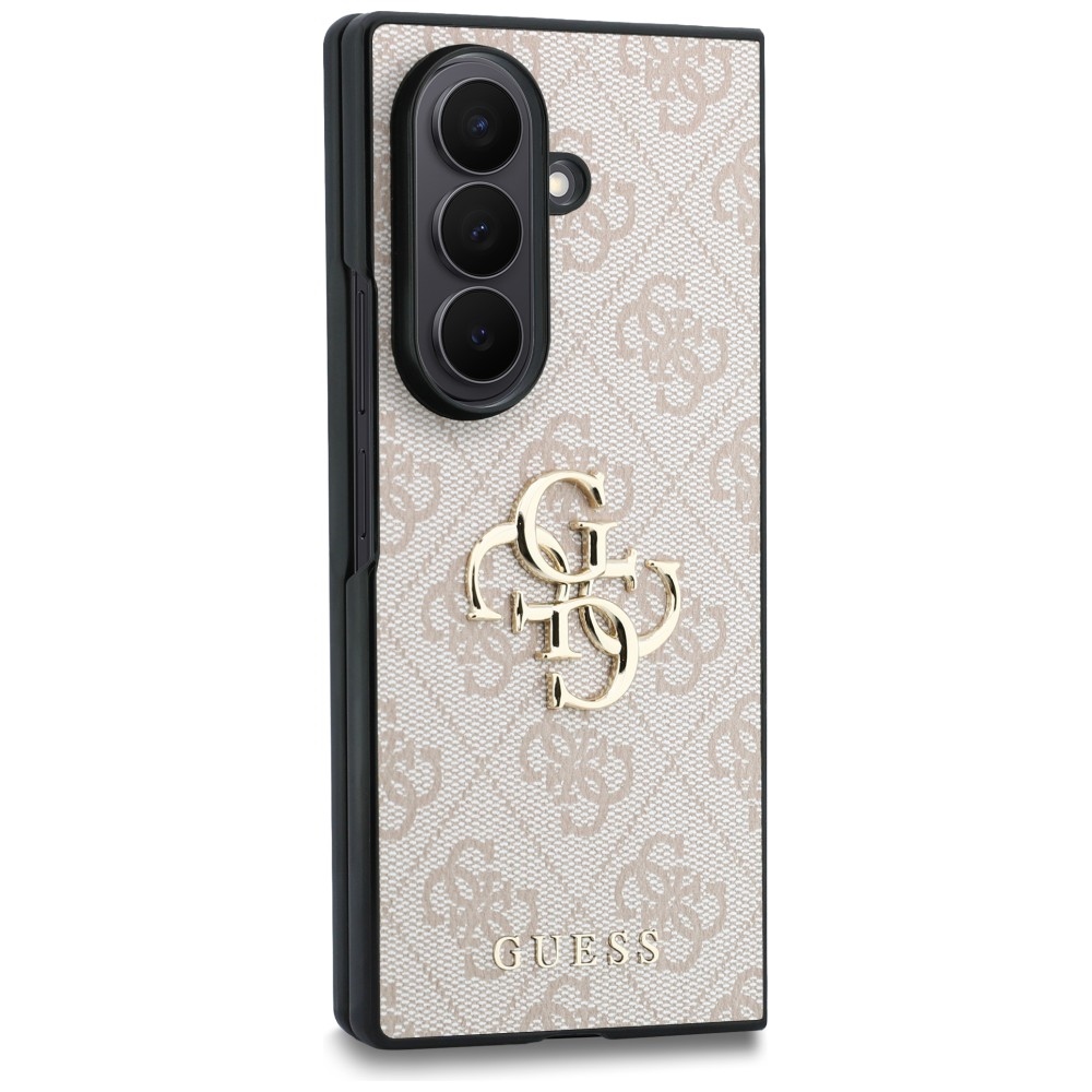 Dėklas Guess Big 4G Logo Samsung Galaxy Z Fold 8 Ultra - rožinis