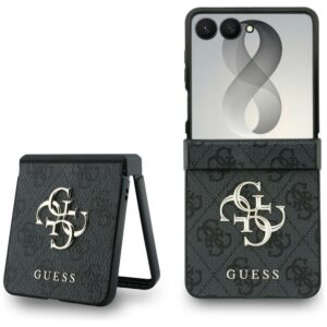 Dėklas Guess Big 4G Logo Samsung Galaxy Z Flip 8 - juodas