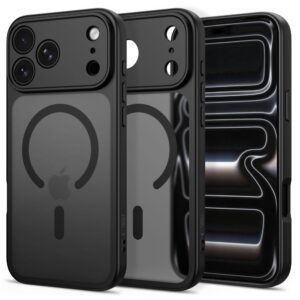 Dėklas Tech-Protect BasicMag MagSafe iPhone 17 Pro / 18 Pro, matinis juodas