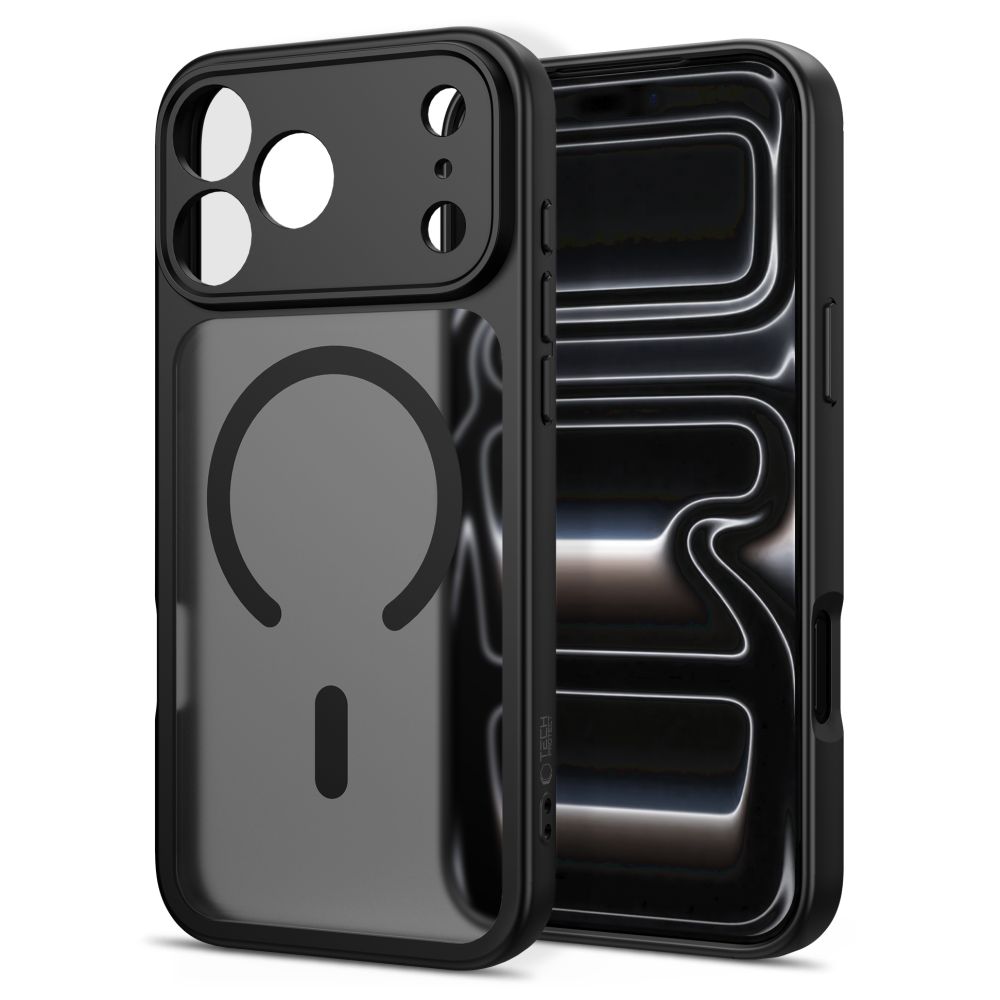 Dėklas Tech-Protect BasicMag MagSafe iPhone 17 Pro / 18 Pro, matinis juodas