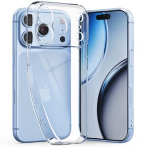 Dėklas Tech-Protect FlexAir iPhone 17 Pro Max / 18 Pro Max, skaidrus