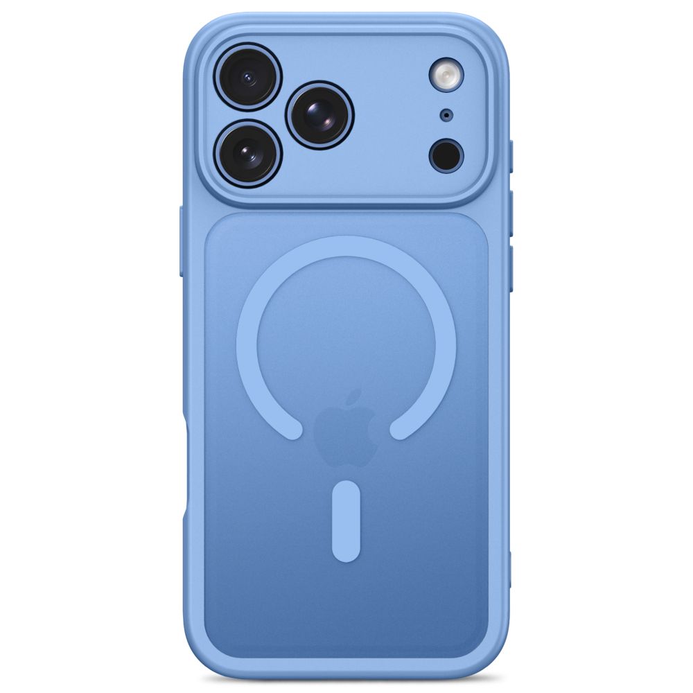 Dėklas Tech-Protect BasicMag MagSafe iPhone 17 Pro Max / 18 Pro Max, matinis šviesiai mėlynas