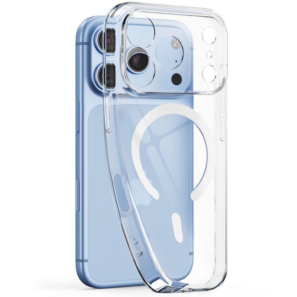 Dėklas Tech-Protect FlexAir MagSafe iPhone 17 Pro Max / 18 Pro Max, skaidrus