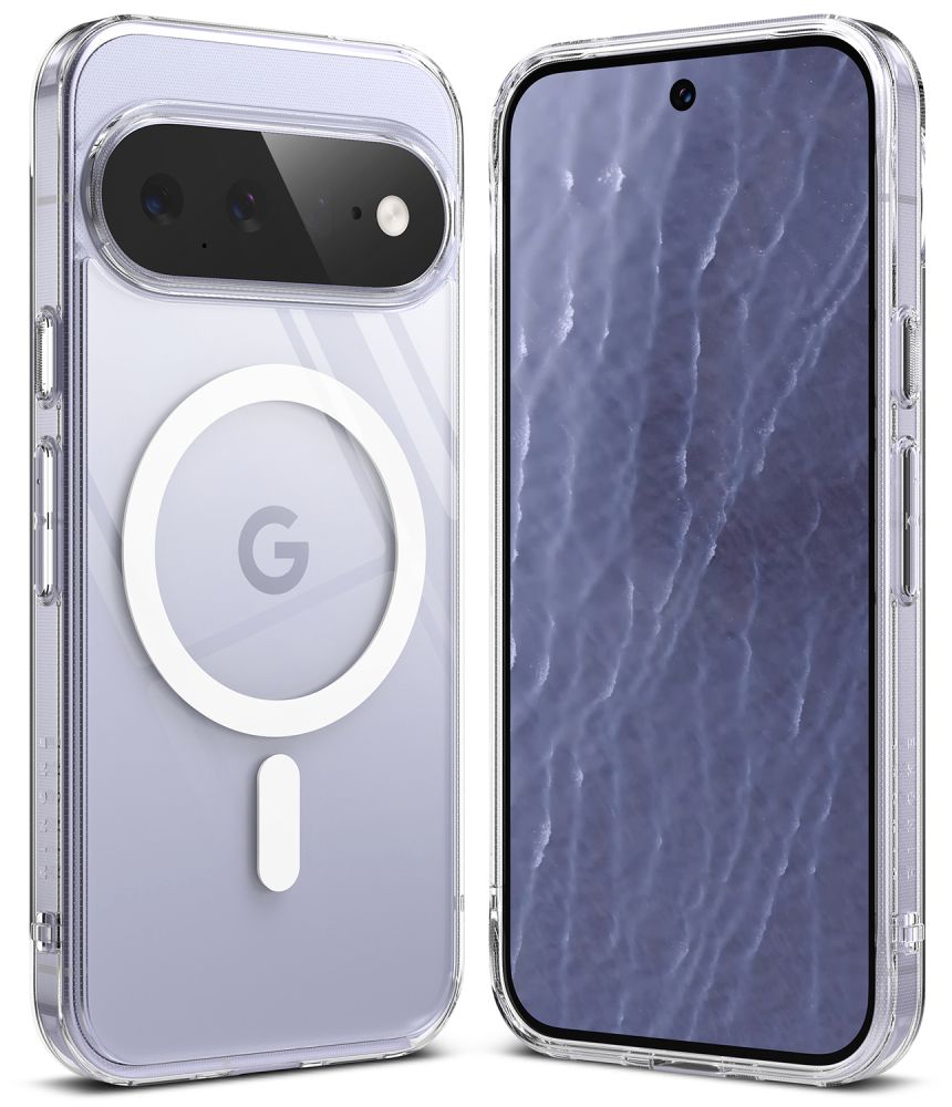 Dėklas Ringke Fusion Magnetic MagSafe Google Pixel 11, skaidrus
