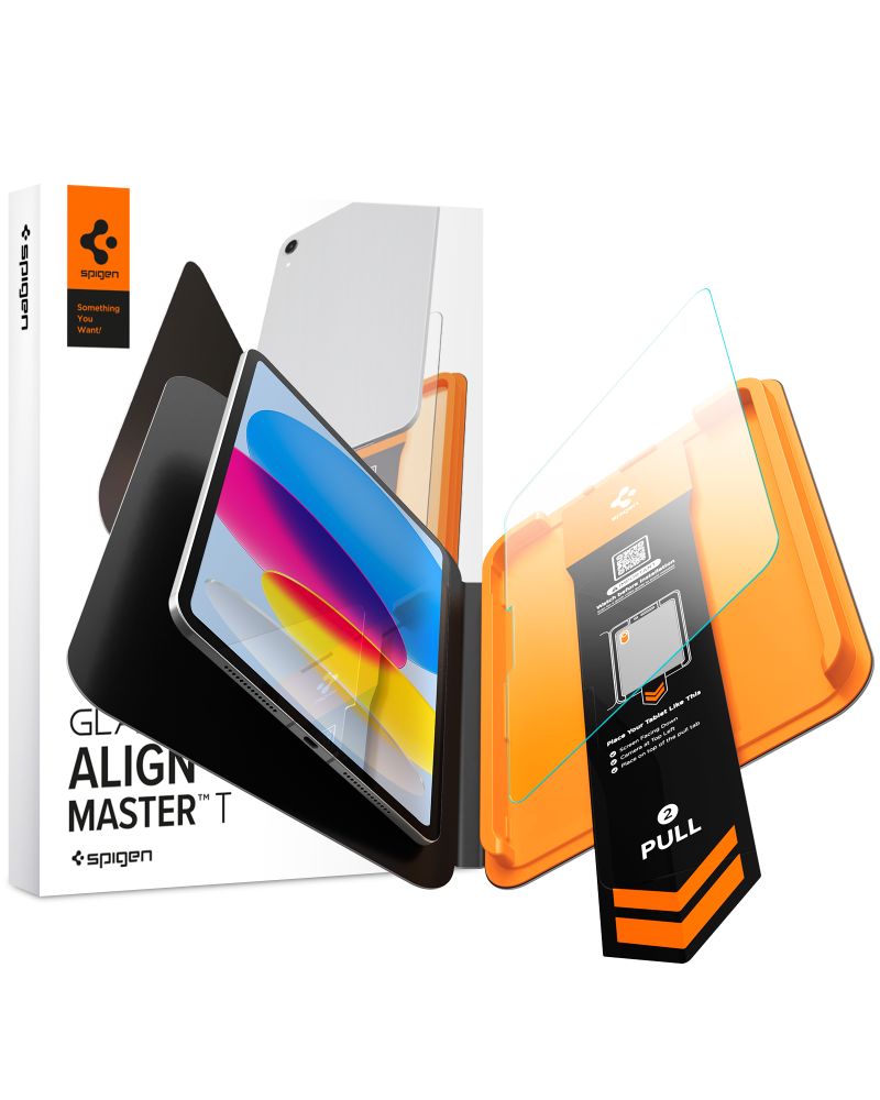 Apsauginis stiklas Spigen ALM Glas.tR T iPad 10.9" 10 / 2022 / 11" 11 / 2025, skaidrus