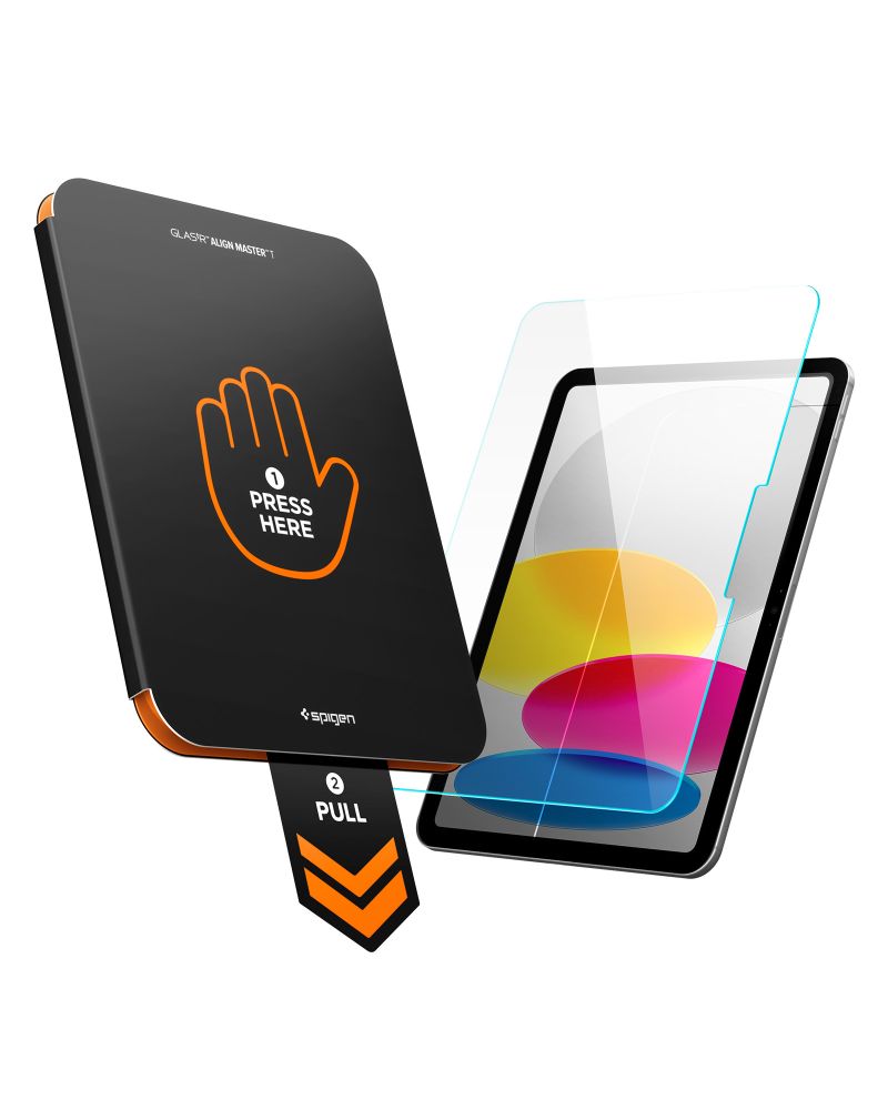 Apsauginis stiklas Spigen ALM Glas.tR T iPad 10.9" 10 / 2022 / 11" 11 / 2025, skaidrus