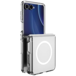 Uniq LifePro Xtreme Magclick Charging dėklas Samsung Galaxy Z Flip 8 - Skaidrus