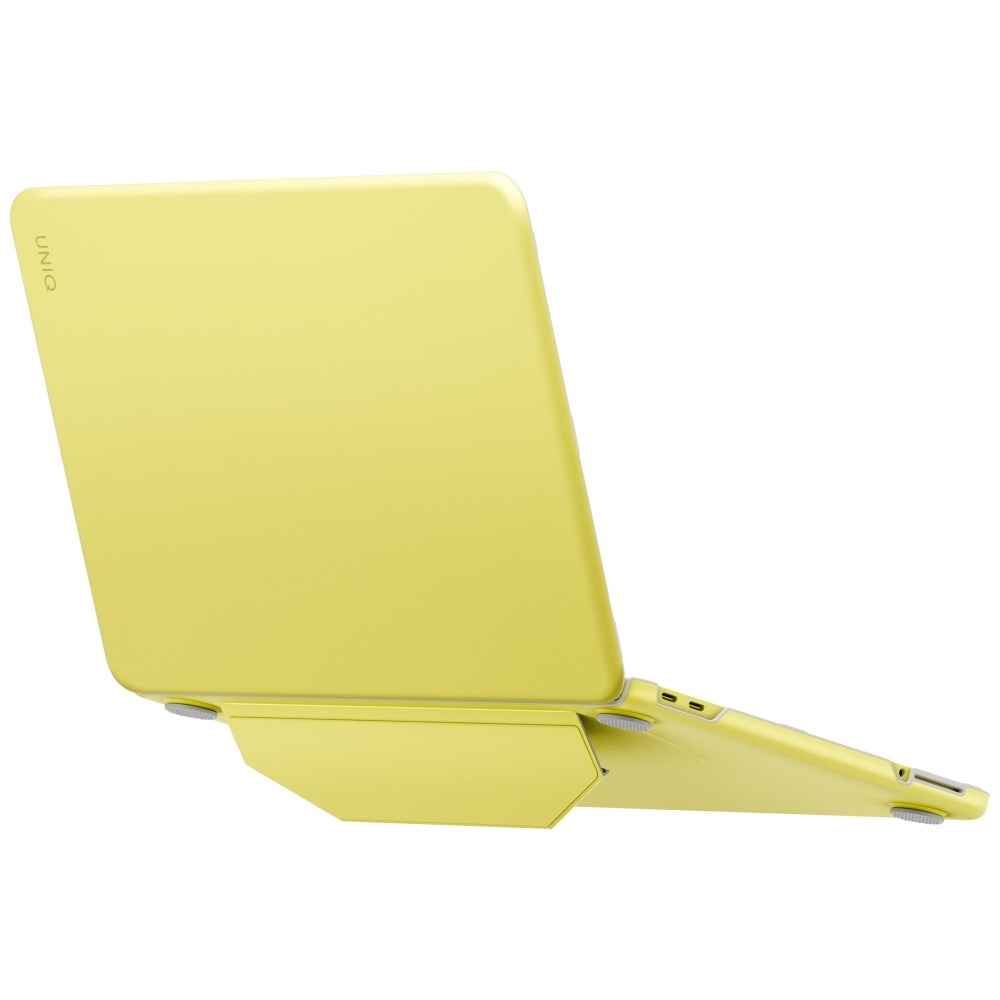 Uniq Lyden Versa dėklas MacBook Neo - geltonas