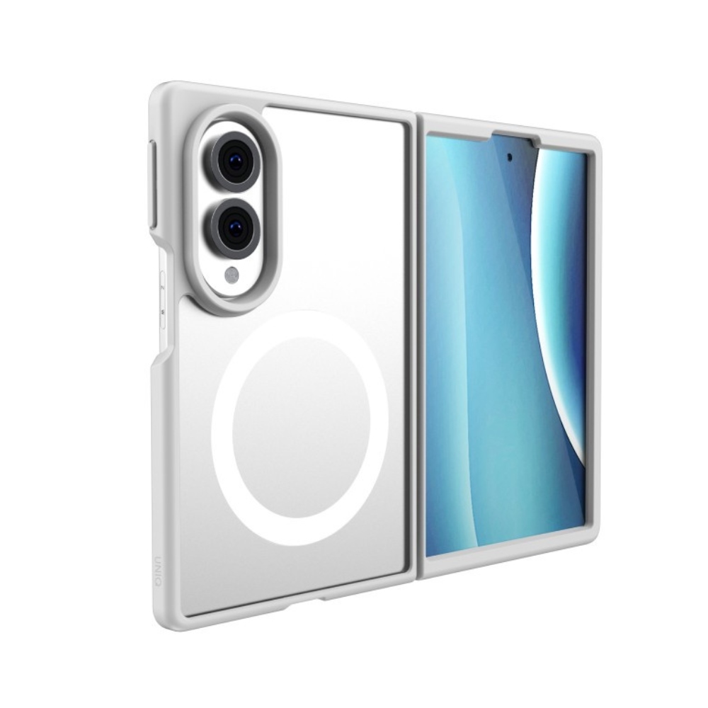 Uniq Veren AF Magclick Charging dėklas Samsung Galaxy Z Fold 8 - baltas