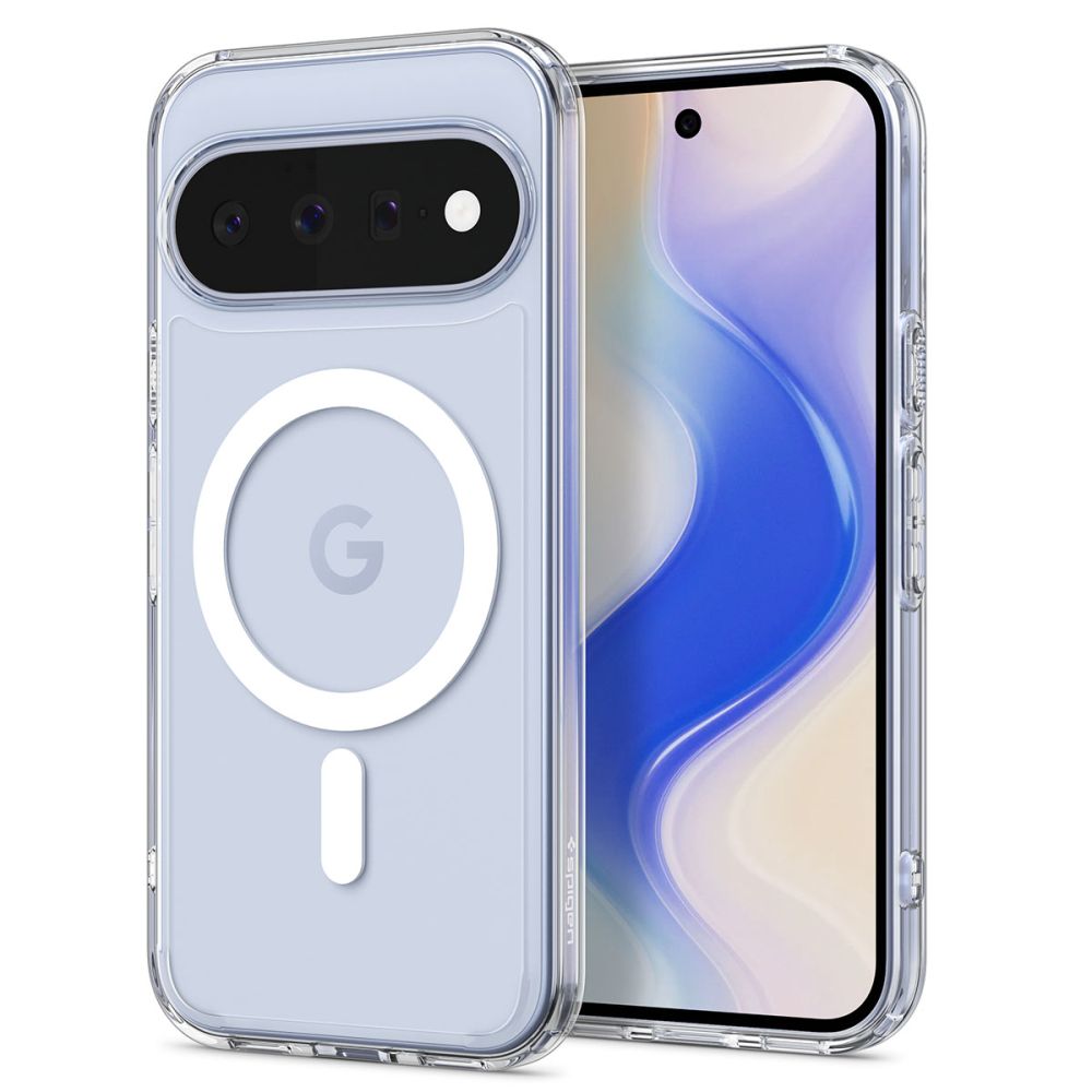 Dėklas Spigen Ultra Hybrid Mag MagSafe Google Pixel 11, permatomas baltas