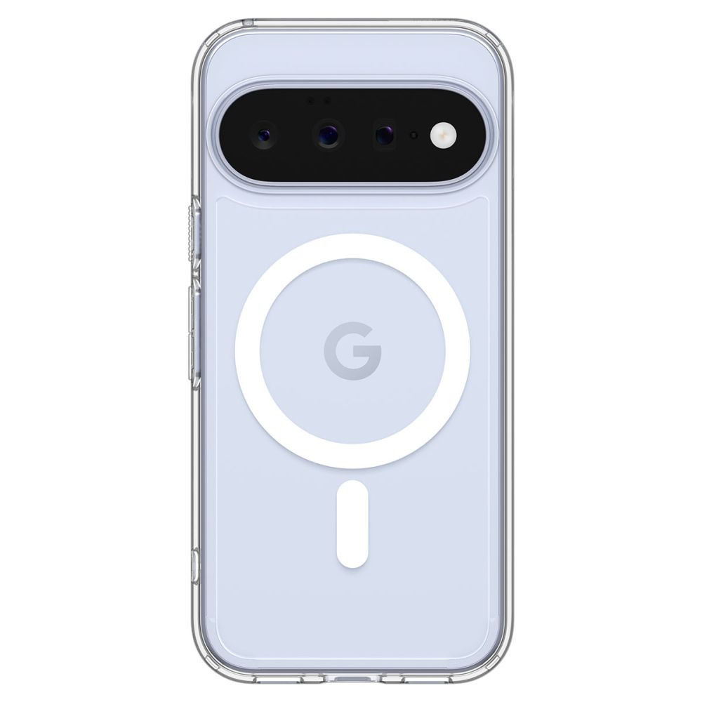 Dėklas Spigen Ultra Hybrid Mag MagSafe Google Pixel 11, permatomas baltas