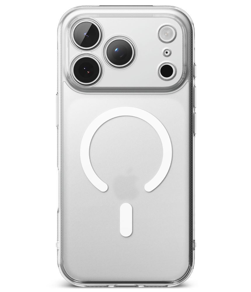 Dėklas Ringke Fusion Magnetic MagSafe iPhone 17 Pro Max / 18 Pro Max, matinis skaidrus