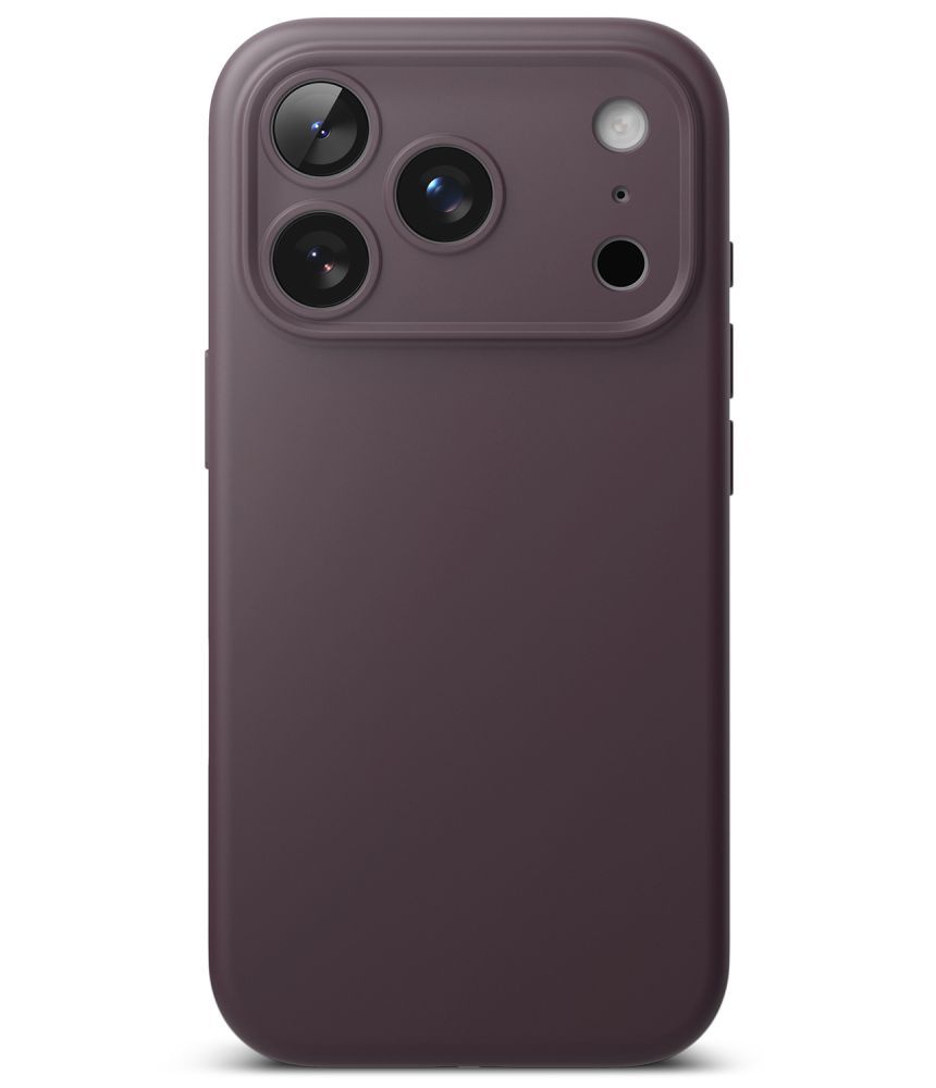 Dėklas Ringke Silicone Magnetic MagSafe iPhone 17 Pro Max / 18 Pro Max, bordo