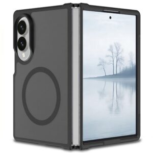 Dėklas Tech-Protect Magmat MagSafe Galaxy Z Fold 8, matinis juodas