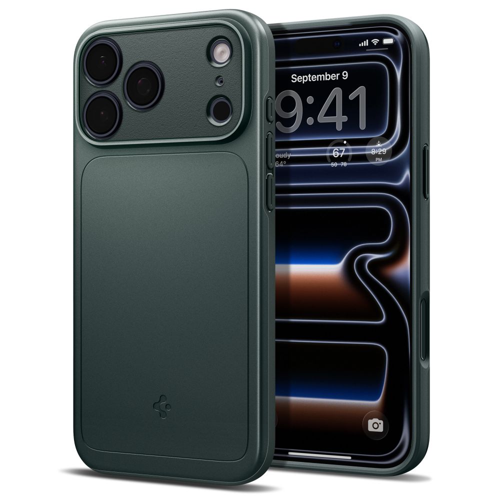 Dėklas Spigen Thin Fit MagSafe iPhone 17 Pro Max / 18 Pro Max, žalias