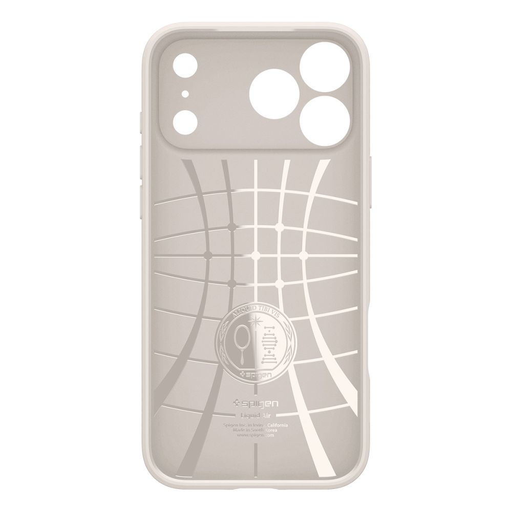 Dėklas Spigen Liquid Air iPhone 17 Pro Max / 18 Pro Max, natūralus titanas