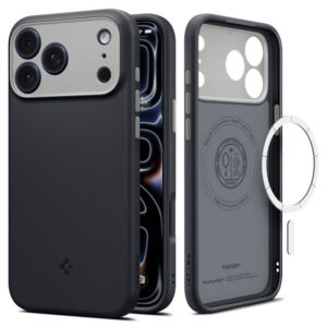 Dėklas Spigen Nano Pop MagSafe iPhone 17 Pro Max / 18 Pro Max, juodai pilkas