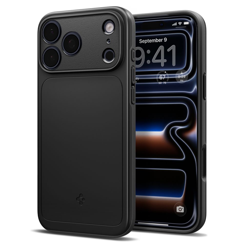Dėklas Spigen Thin Fit MagSafe iPhone 17 Pro Max / 18 Pro Max, juodas
