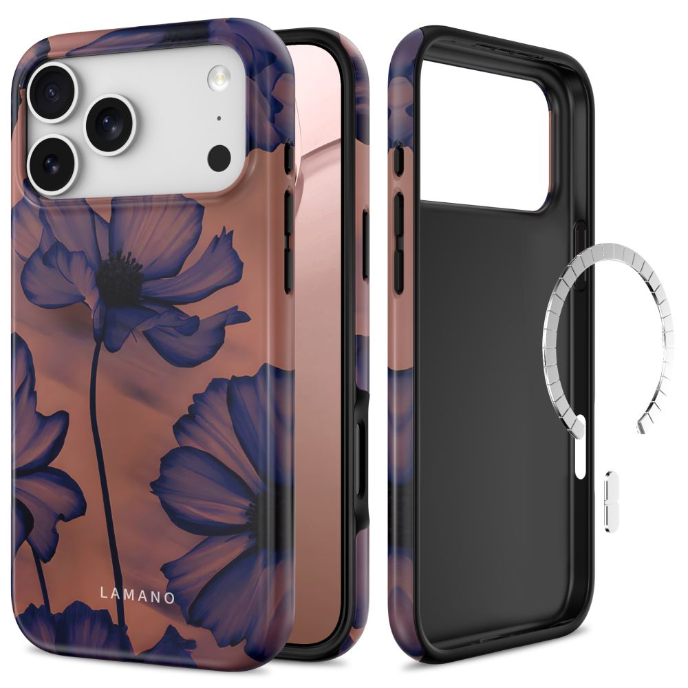 Dėklas Tech-Protect Lamano MagSafe iPhone 17 Pro / 18 Pro Velvet Night