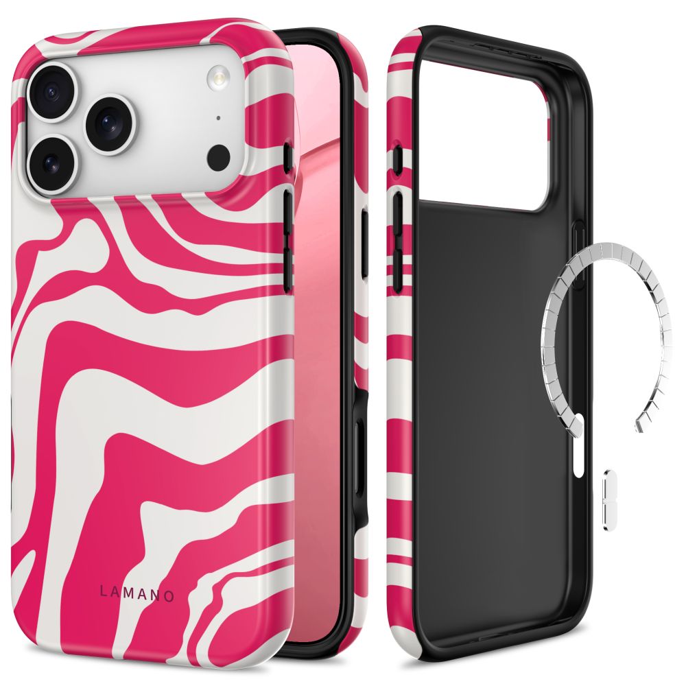 Dėklas Tech-Protect Lamano MagSafe iPhone 17 Pro Max / 18 Pro Max Flamingo Bloom
