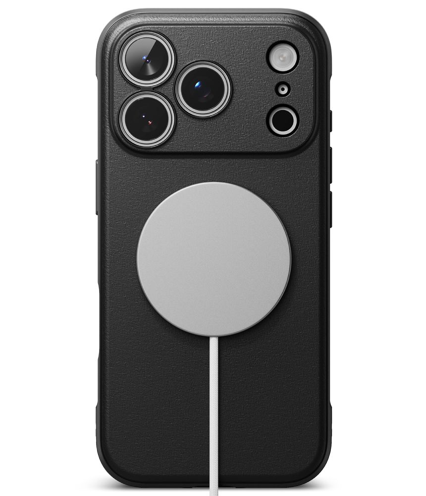 Dėklas Ringke Onyx Magnetic MagSafe iPhone 17 Pro / 18 Pro, juodas