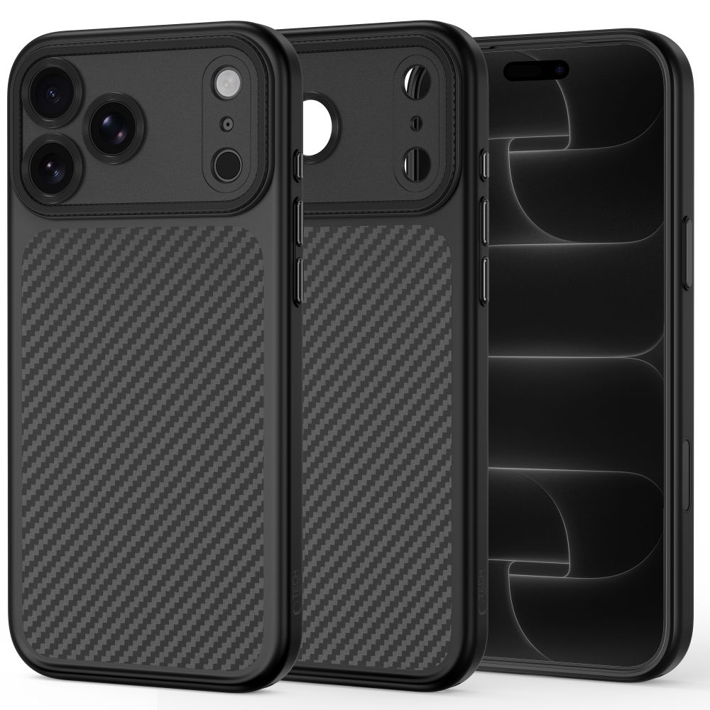 Dėklas Tech-Protect MagCam MagSafe iPhone 17 Pro / 18 Pro, juodas