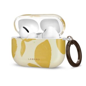 Dėklas Tech-Protect Lamano AirPods Pro 3, citrininis