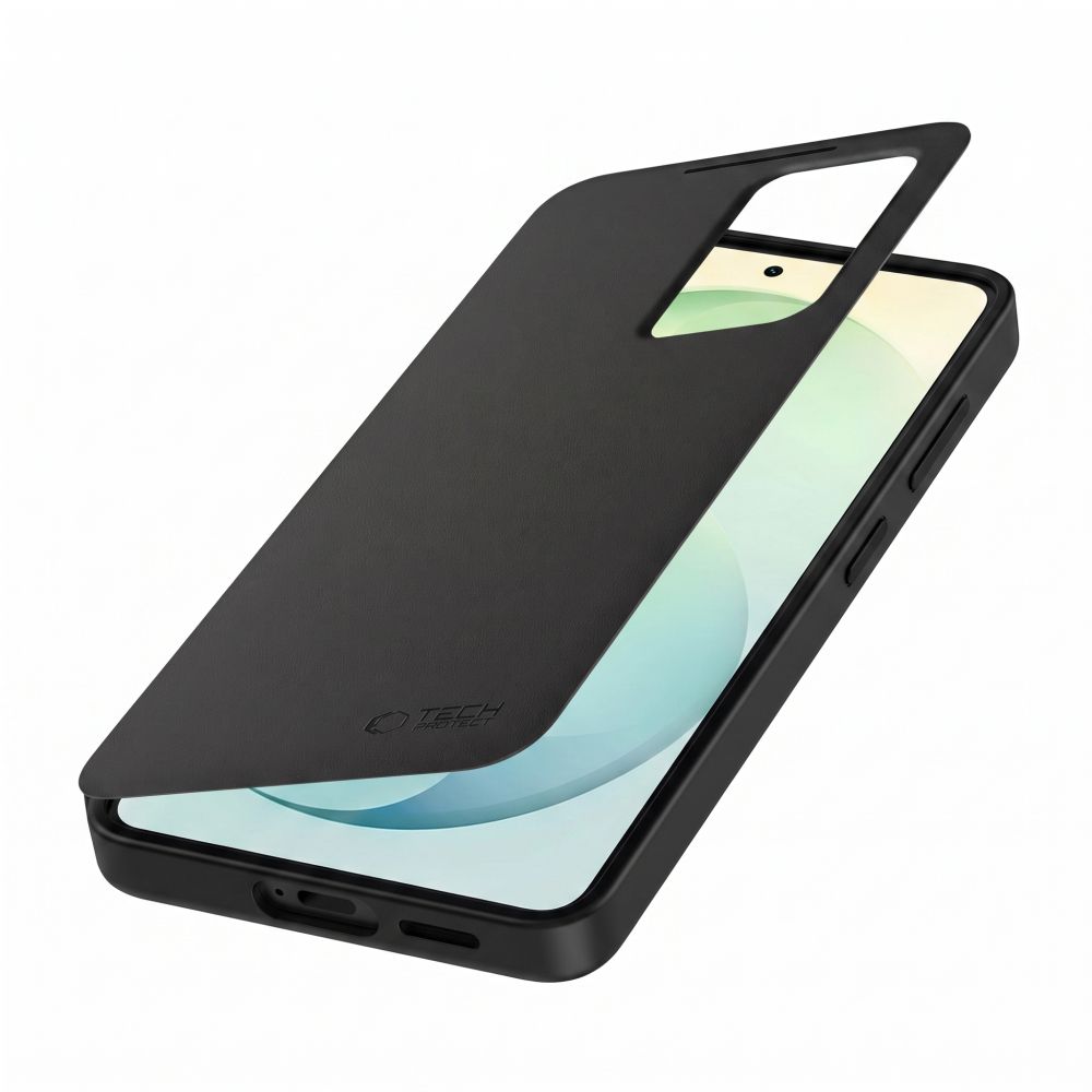Dėklas Tech-Protect Smart Wallet Galaxy S26 FE, matinis juodas