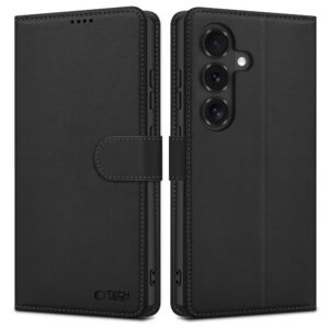 Dėklas Tech-Protect Wallet Galaxy S26 FE, juodas