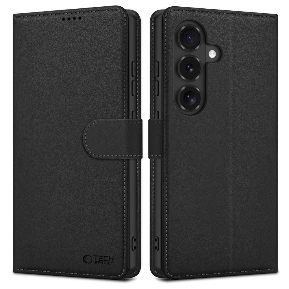 Dėklas Tech-Protect Wallet Galaxy S26 FE, juodas