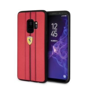 Ferrari Urban dėklas Samsung Galaxy S9 – raudonas