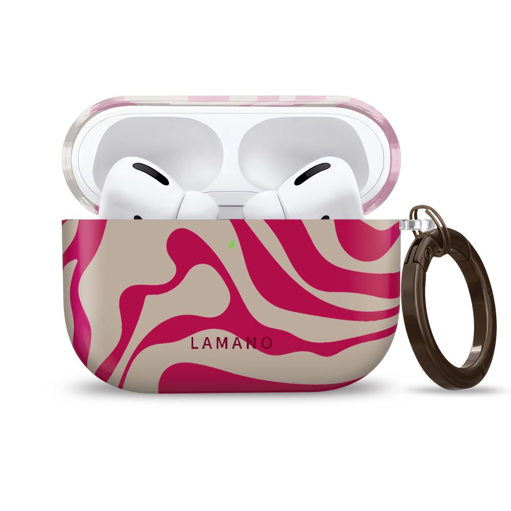 Dėklas Tech-Protect Lamano Apple AirPods Pro 3 Flamingo Bloom