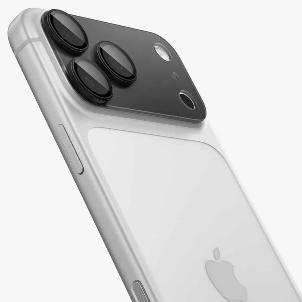 Kameros apsauginis stiklas Spigen Optik Pro XL Glas.tR EZ Fit iPhone 18 Pro, tamsiai pilkas