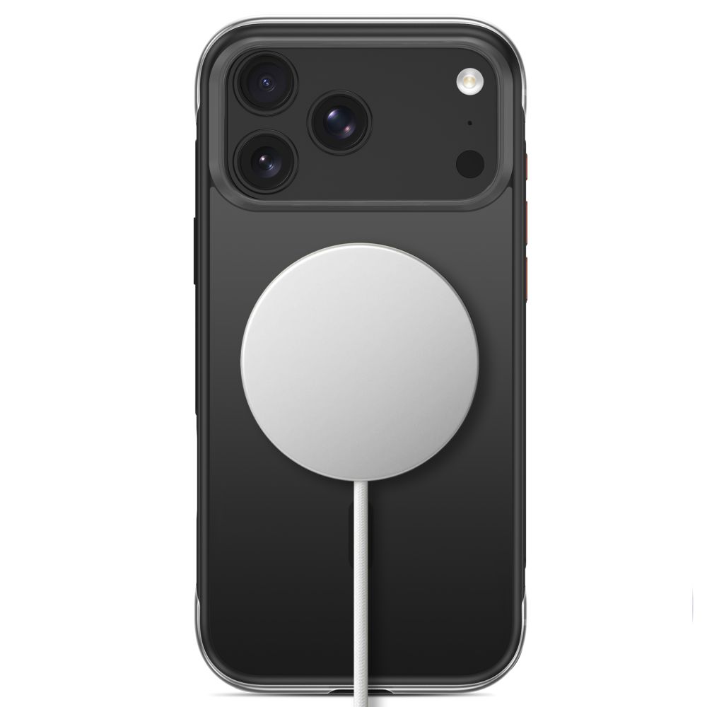 Dėklas Tech-Protect MagAir MagSafe CC iPhone 17 Pro / 18 Pro, matinis juodas
