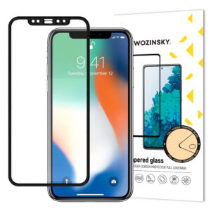 Wozinsky grūdintas stiklas iPhone XR/11 – juodas