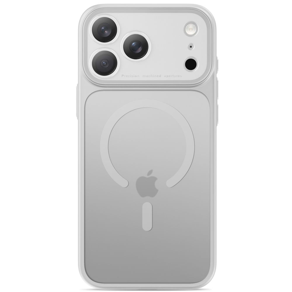 Dėklas Tech-Protect MagPrime MagSafe CC iPhone 17 Pro / 18 Pro, matinis pilkas