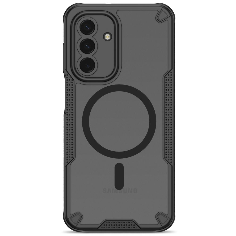 Dėklas Tech-Protect Rugged Shield MagSafe Galaxy A17 / A18 / A26 4G / 5G, matinis juodas