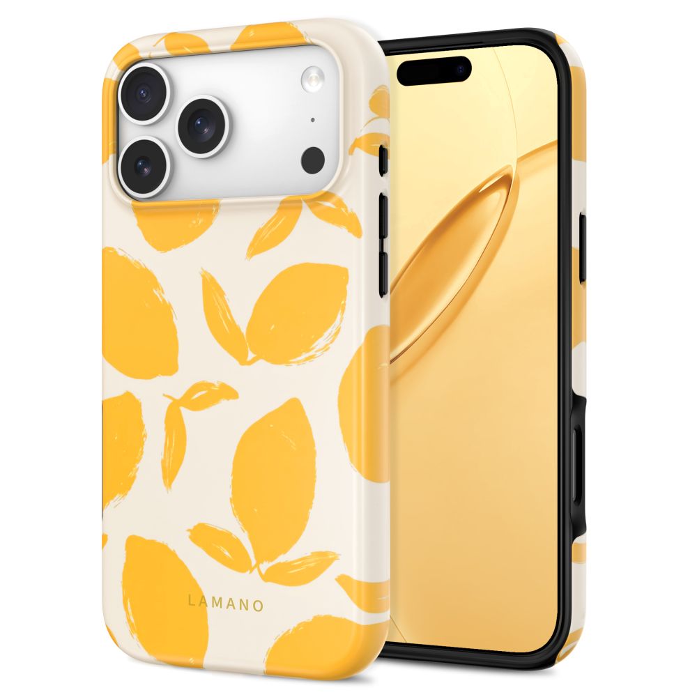 Dėklas Tech-Protect Lamano MagSafe iPhone 17 Pro Max / 18 Pro Max Lemon Haze