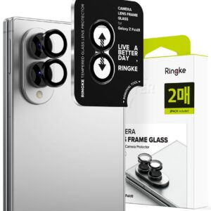 Kameros apsauginis stiklas Ringke Camera Frame Galaxy Z Fold 8, 2 vnt., juodas