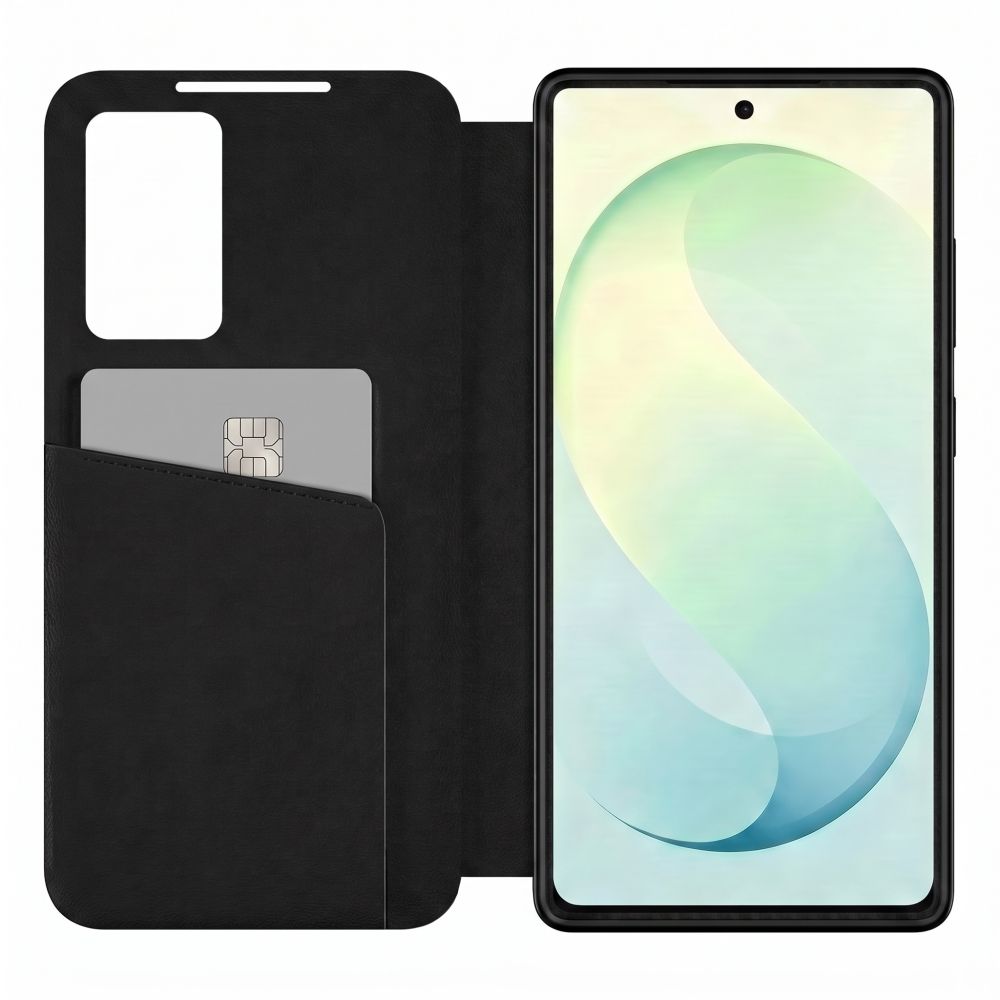 Dėklas Tech-Protect Smart Wallet Galaxy S26 FE, matinis juodas