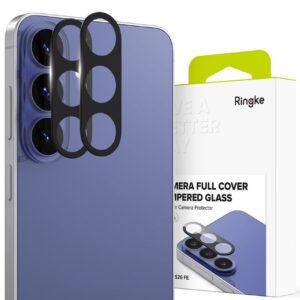Kameros apsauginis stiklas Ringke Camera Full Cover Galaxy S26 FE 2 vnt., juodas