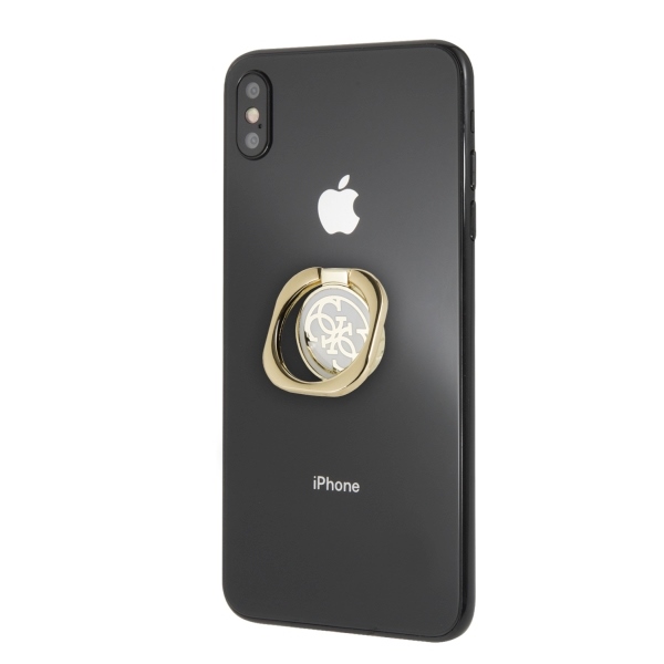 Guess Ring stovas GURSEQGWH aukso ir balto / aukso ir balto 4G