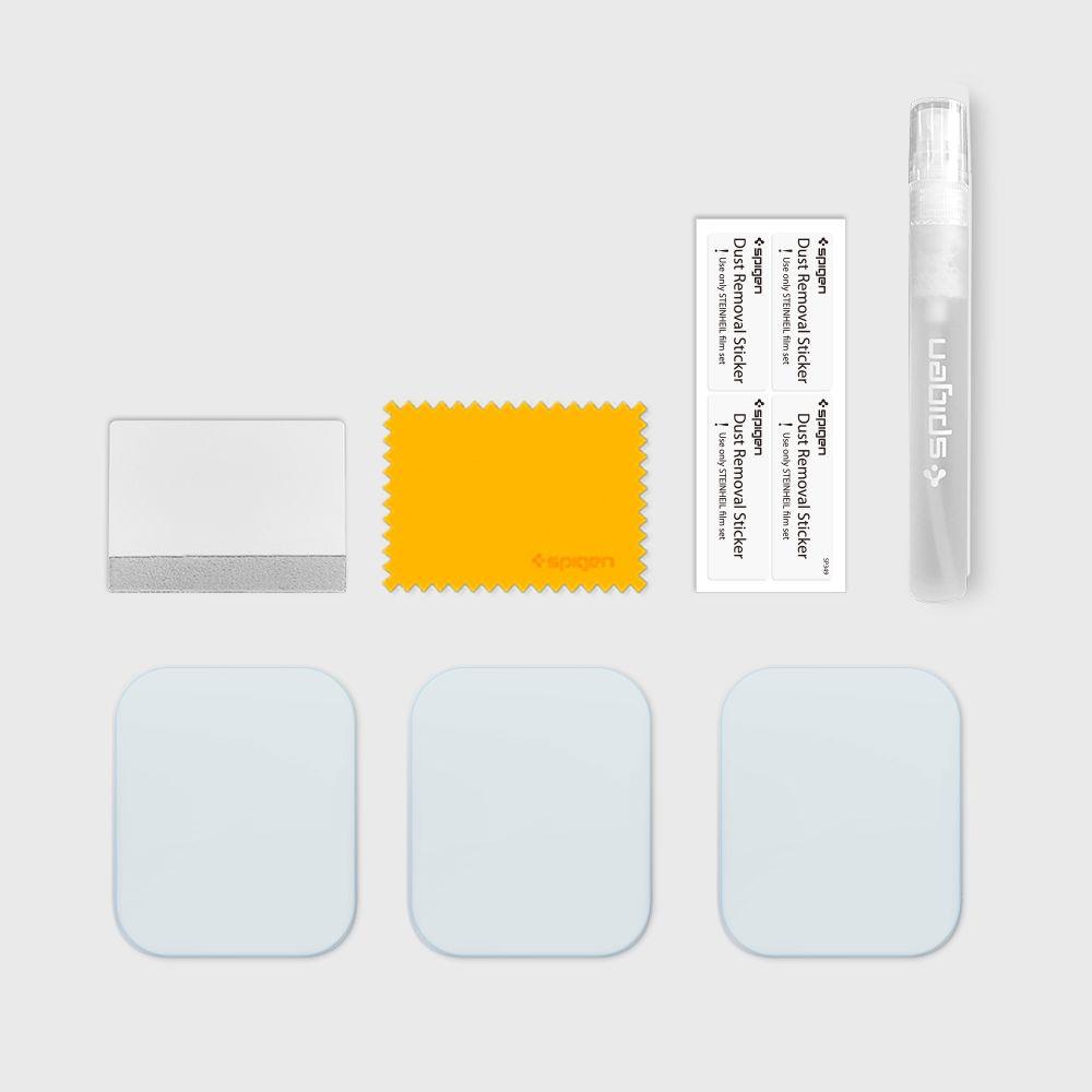 Apsauginė plėvelė Spigen Neo Flex Apple Watch 6/7/8/9/SE 1/2/3 (40/41mm), skaidri, 3 vnt.