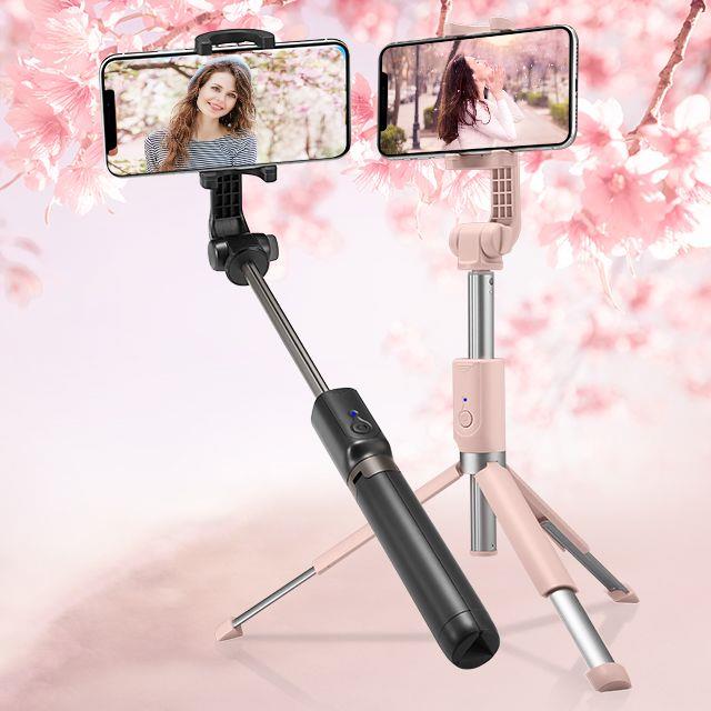 Selfie lazda Spigen Selfie Stick Tripod S540W, juoda