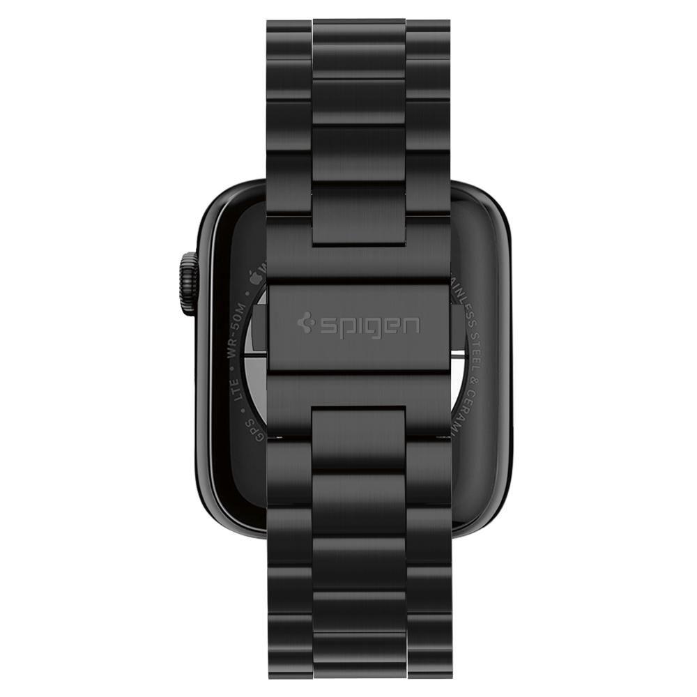 Dirželis Spigen Modern Fit Band Apple Watch 8 / 9 / 10 / 11 / SE / Ultra (44 / 45 / 46 / 49 mm), juodas