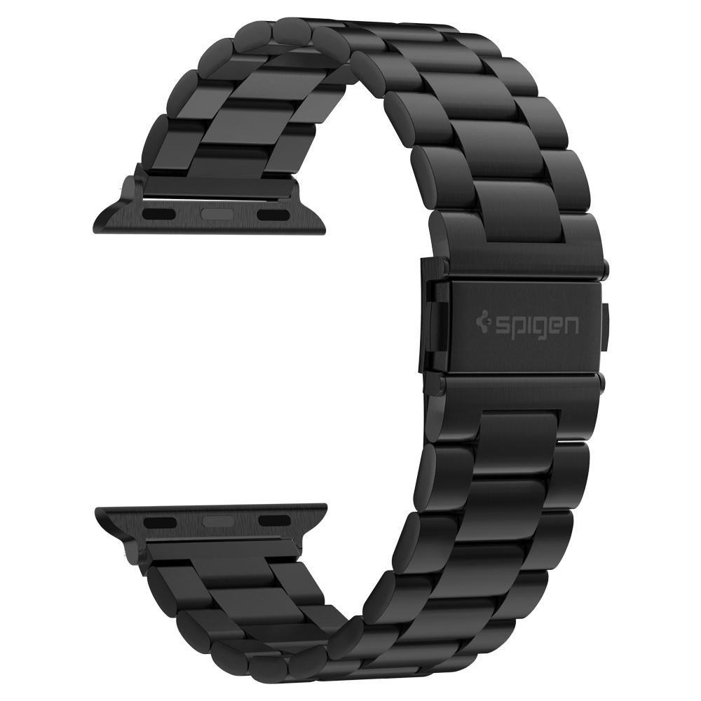 Dirželis Spigen Modern Fit Band Apple Watch 8 / 9 / 10 / 11 / SE / Ultra (44 / 45 / 46 / 49 mm), juodas